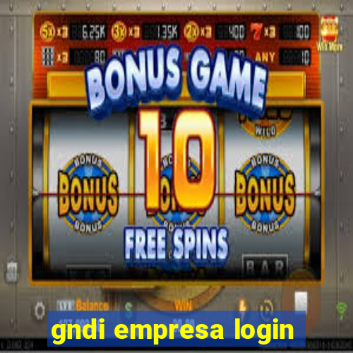 gndi empresa login